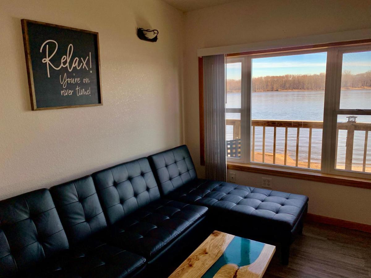 Mississippi River Cabin Bellevue Exterior foto